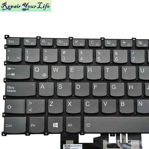 Imagen 2 del producto Teclado retroiluminado italiano latino español para Lenovo Ideapad S540-14 S540-14IWL S540-14API S540-14IML PP2SB-SP LA IT SN20T09373