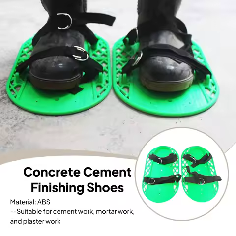 Concrete Finishing Shoes Wear-resistant Floor Special Concrete Grid Shoes Construction Flat Protective Shoes
