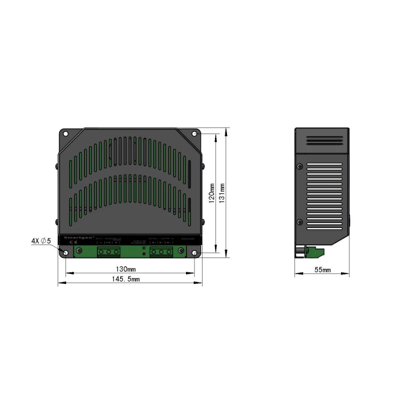 kit xeon Original SmartGen BAC2408 Floating Charge 24V 8A Two-Stage Charge Power