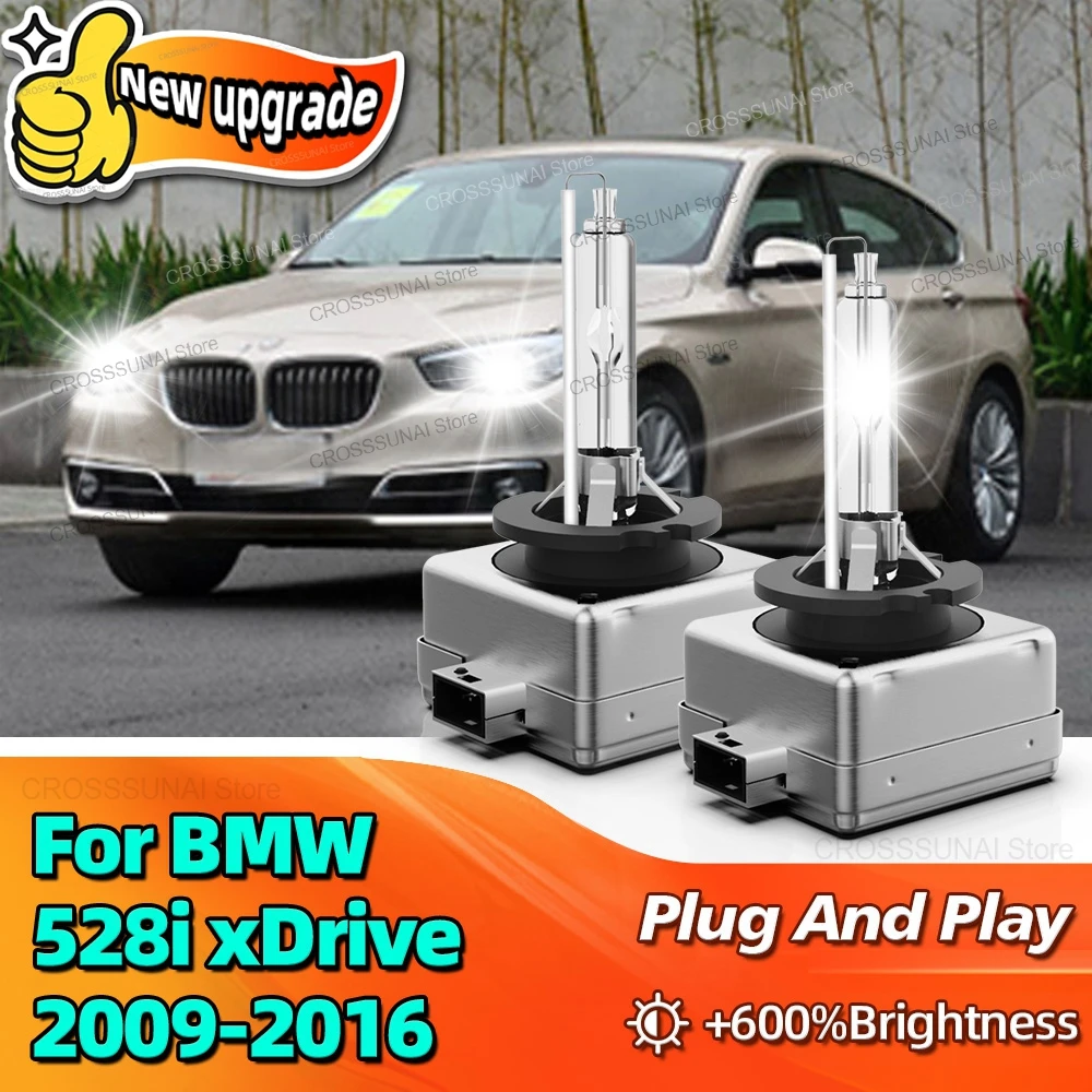 

Ксеноновые автомобильные фары D1S, сменная лампа 6000K для BMW 528i xDrive 2009 2010 2011 2012 2013 2014 2015 2016