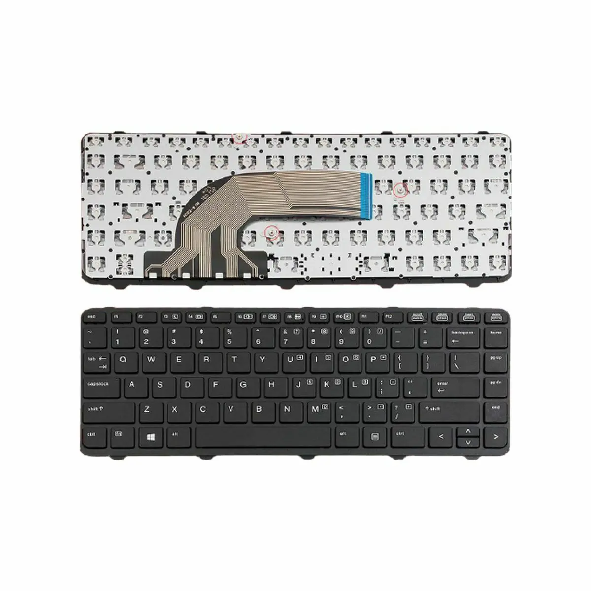 

New US Layout Keyboard For HP ProBook 440 G0 440 G1 445 G1 440 G2 445 G2 430 G2 BLACK US