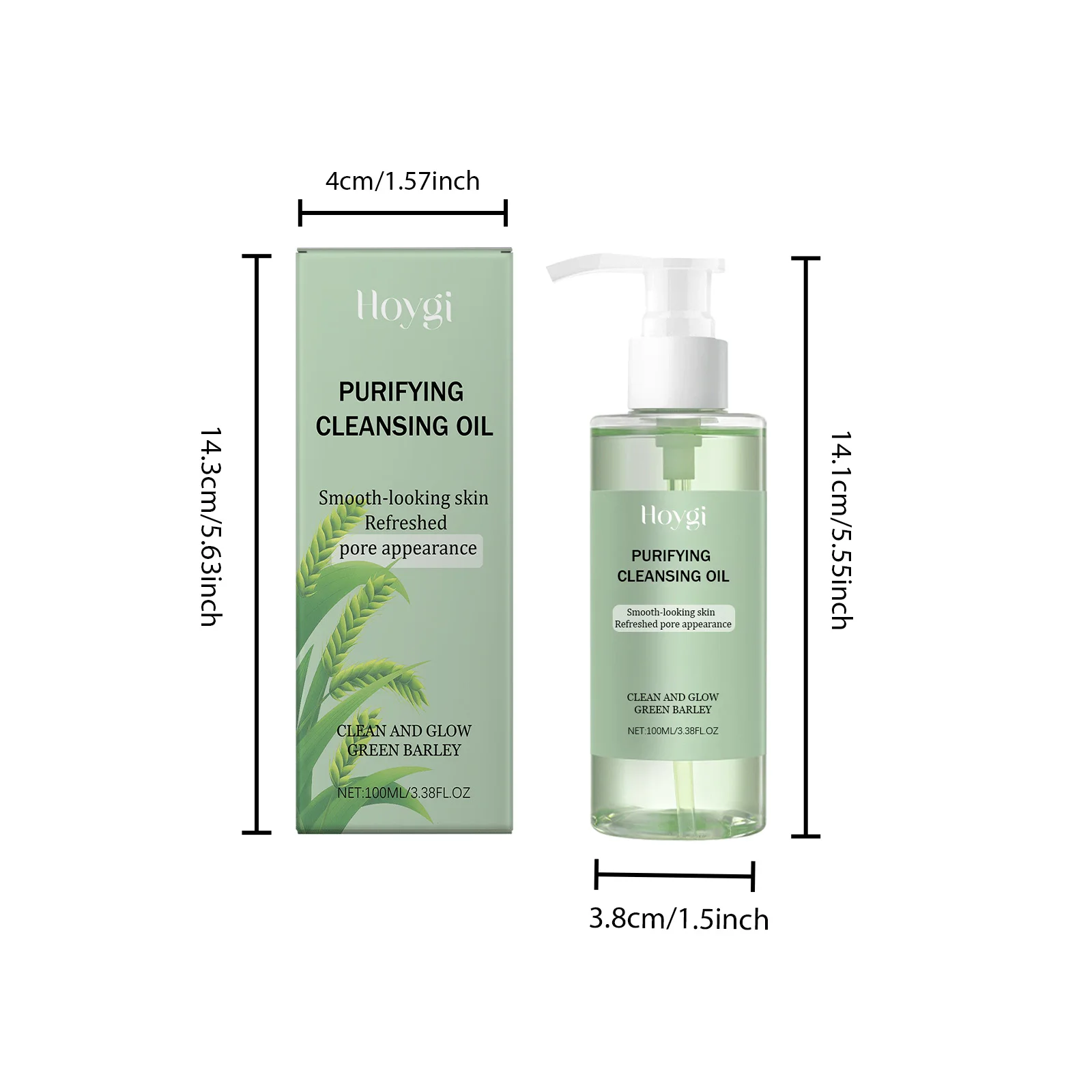 Hoygi Purifying Makeup Remove Oil Gentle Cleaning Pore Dirts Prevent Dryness Non-greasy Delay Skin Aging Makeup Removal Oil