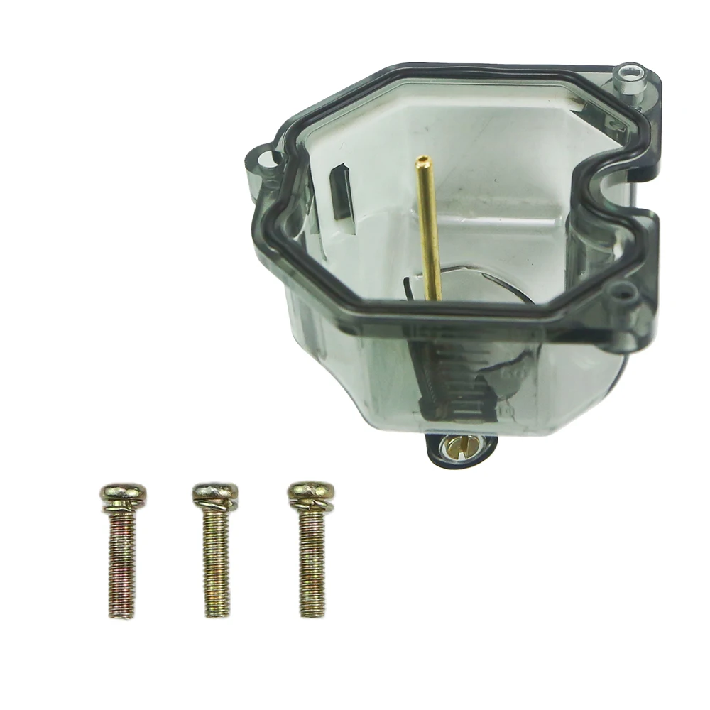 For TMX125 150 200 PZ26 27 30 CG125 CG200 CG250 NXR125 NXR150 Motorcycle Transparent Carburetor Clear Bottom Float Bowl Oil Cup