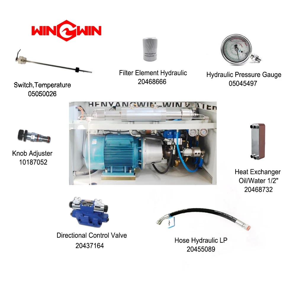 Water jet hydraulic pump parts 20437164 electrical shift & pilot assembly waterjet cutting machine parts