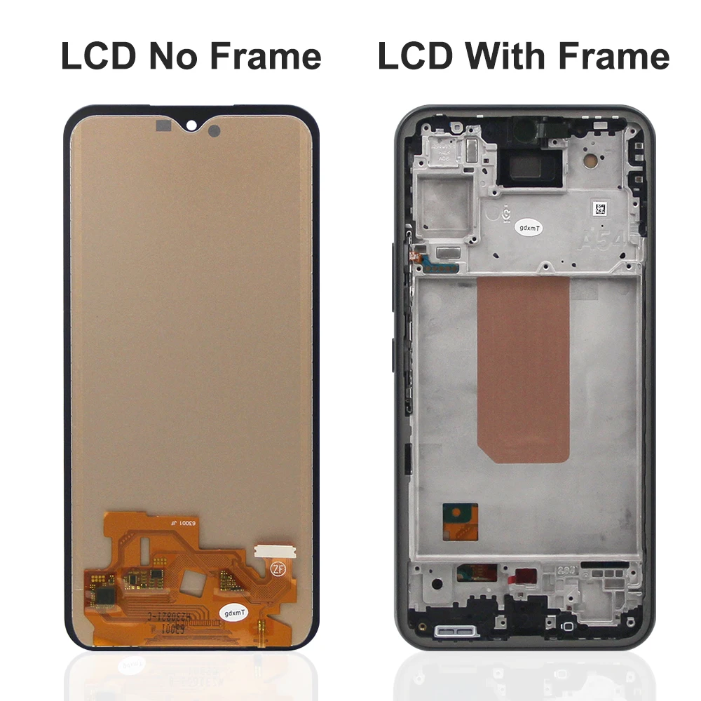 Super AMOLED Screen for Samsung Galaxy A54 A546B A546B/DS Lcd Display Digital Touch Screen with Frame Replacement Parts