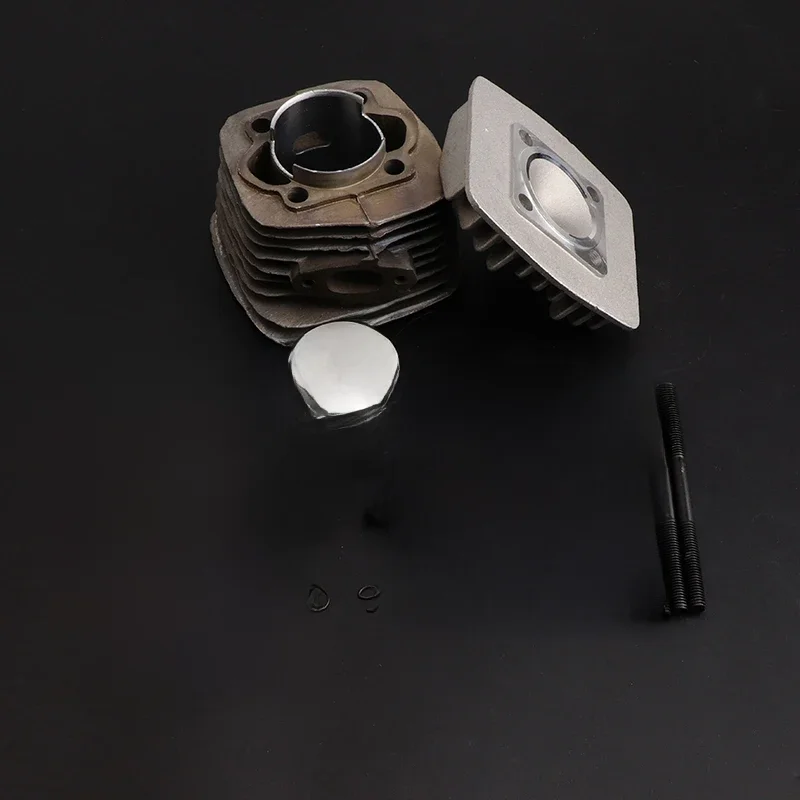 AliExpress ZHOUCHEN 47mm Cylinder Head Set & Piston Kit Ring Fit 80CC Motorized Bicycle Bike Engine Parts Cylinder+ Cylinder Head+ Piston Kit