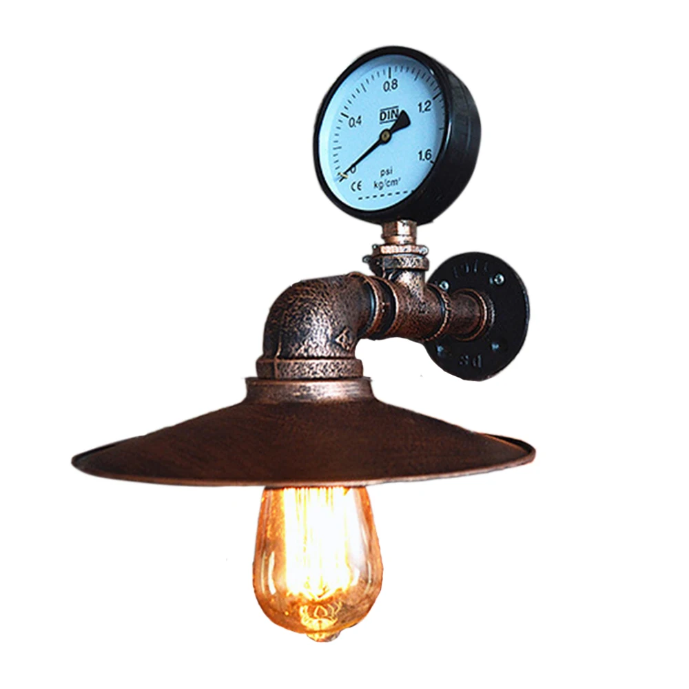 

Vintage Wall Lamp Industrial Retro Wall Lights Lighting Water Pipe Wall Sconce for Restaurant Cafe Bar Kitchen lampade da parete