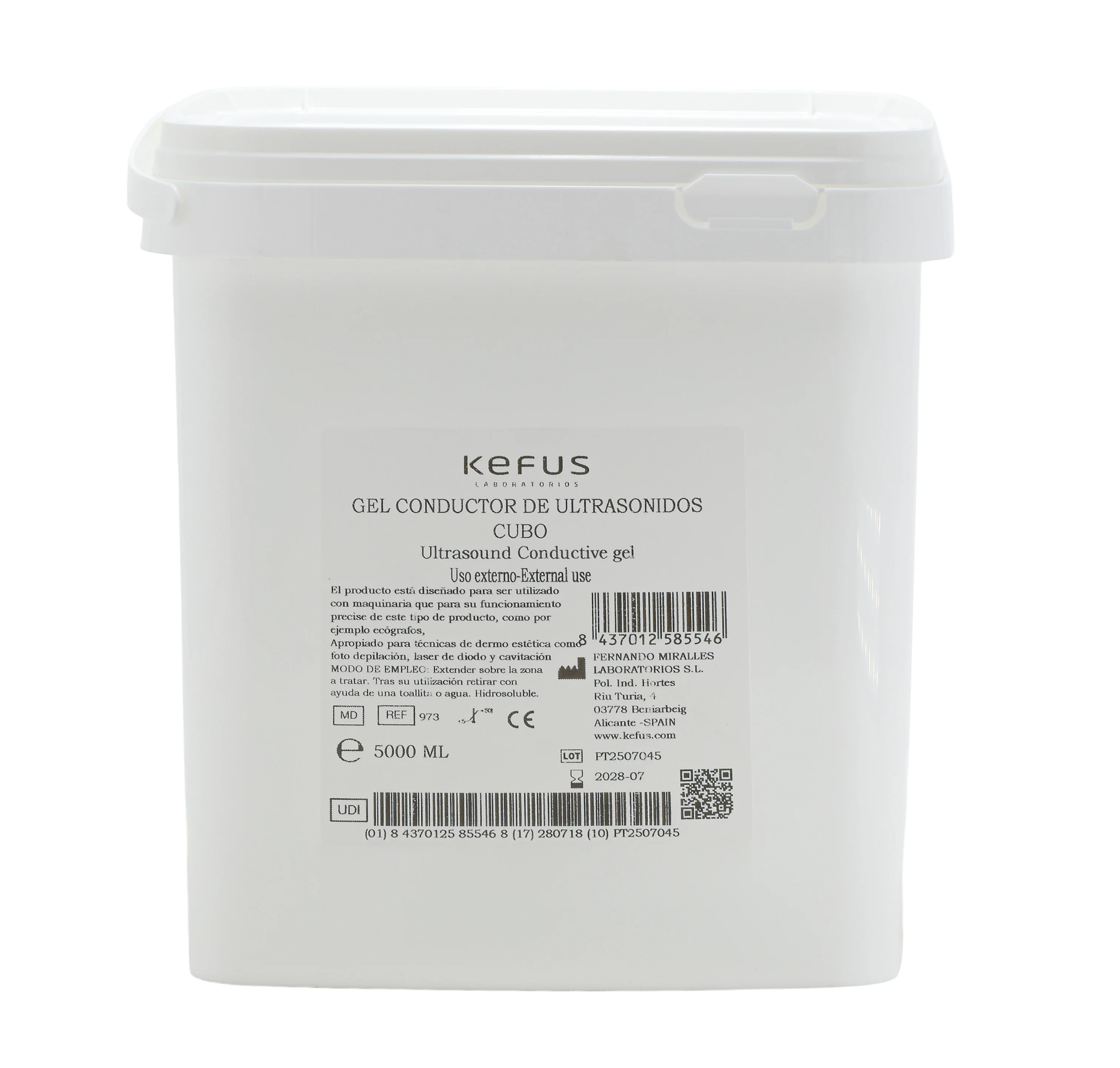 Kfs Ultrasonic Conductive Gel Cube 5000 ml: Una Evaluación Detallada para Profesionales y Usuarios Finales