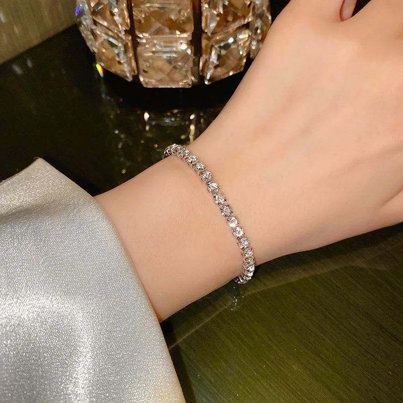 

Adjustable Tennis Bracelet for Women