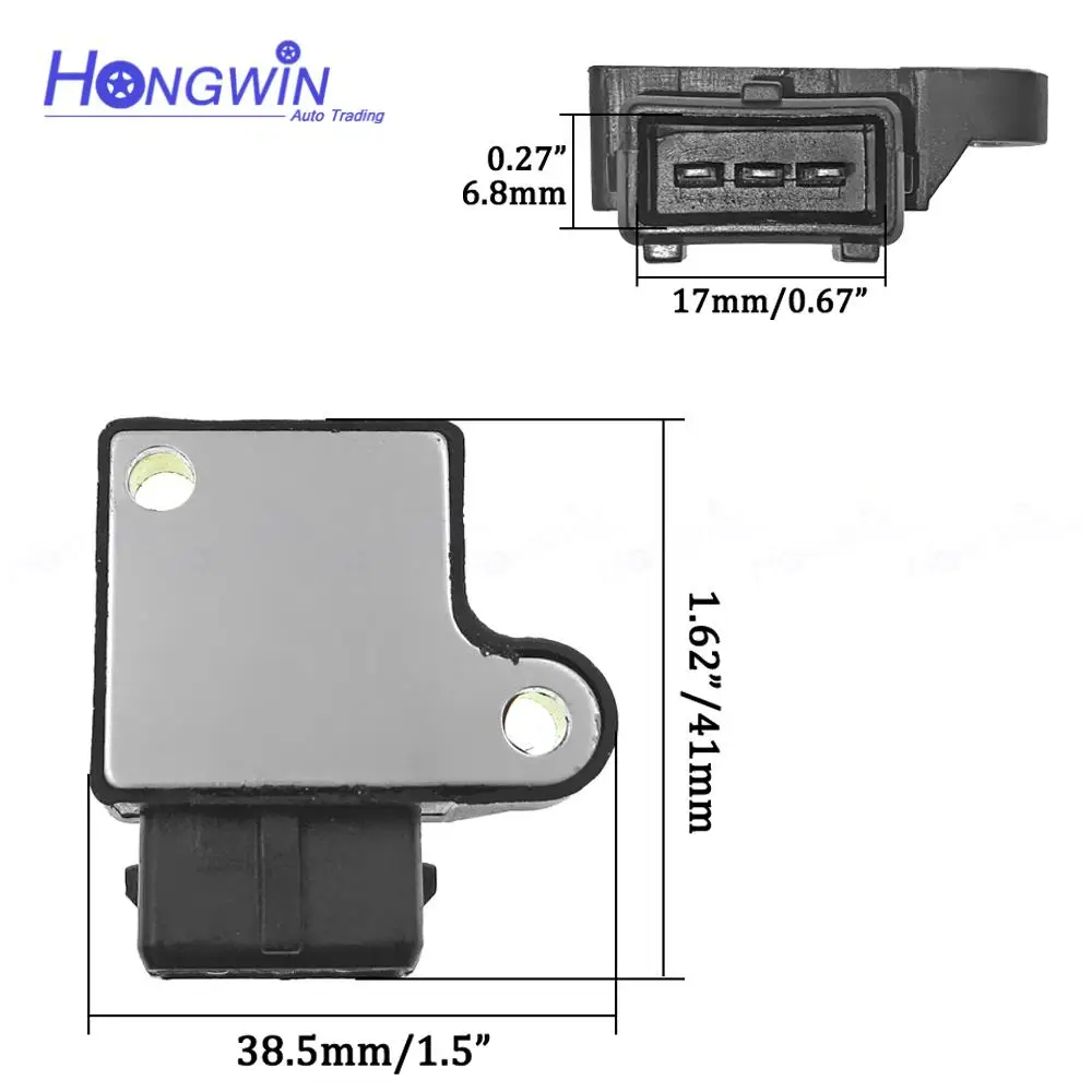 1/3 PCS Ignition Control Module J121 Connector For Chevrolet Geo Metro Mitsubishi Plymouth Hyundai Sonata Suzuki Dodge 1987-2000