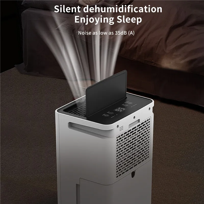 Portable Air Dehumidifier Mute Moisture Absorbers Machine Air Dryer For Home Bedroom Office Kitchen Deodorizer Dryer