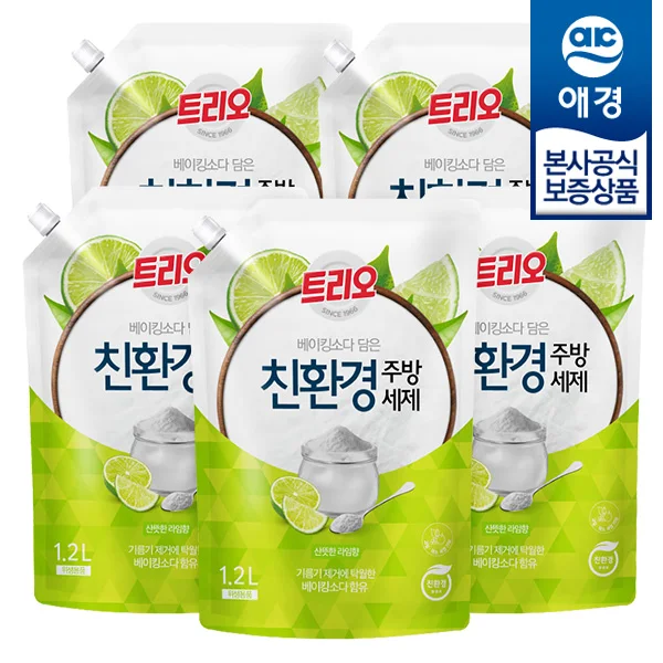 [Aekyung] The trio-dipped kitchen washing powder baking soda 2. 2L X 5 livery