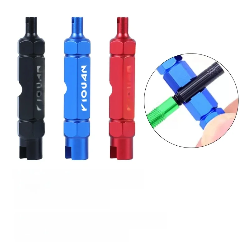AliExpress Mountain Road Bicycle Air Nozzle American French Nozzle Valve Core Tool Multifunctional Inner Tube Extension Rod Removal Wrench