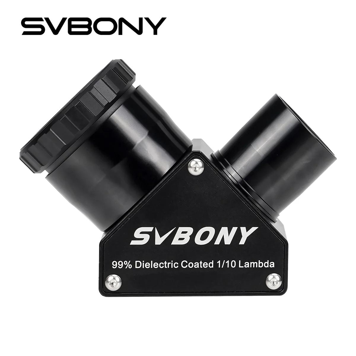 SVBONY SV223 1.25 inch 90-degree Clicklock 99% Reflective Dielectric Coating Diagonal Mirror 1/10 Lambda Black