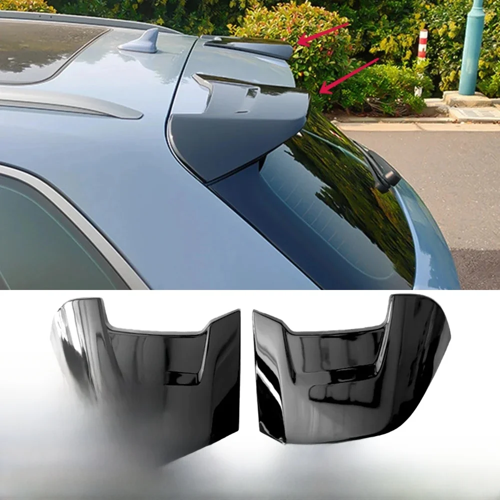 Tylny spojler dachowy w stylu ABT Akcesoria samochodowe do Audi Q5 Q5L SQ5 2018 2019 2020 2021 2022 2023 2024 — zdjęcie 2