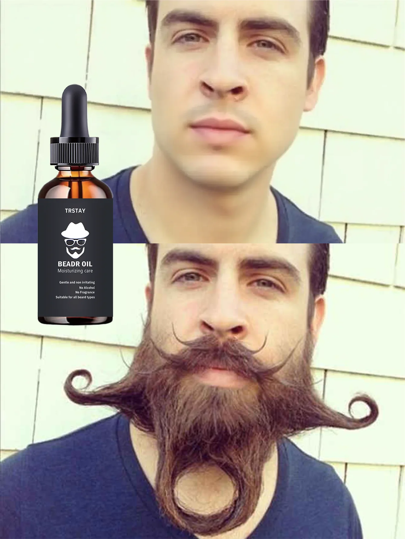 Lightweight Beard Oil for Men Fast Absorbing Nourishing Formula to Thicken Beard Reduce Hard Stubble Create Smooth Natural Curve - Image 6