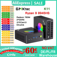 GMKtec K11 Ryzen 9 8945HS Gaming Mini PC Radeon 780M Windows 11 Pro DDR5 32GB 1TB SSD WIFI6 BT5.2 2.5GLan MINI PC Gamer Computer