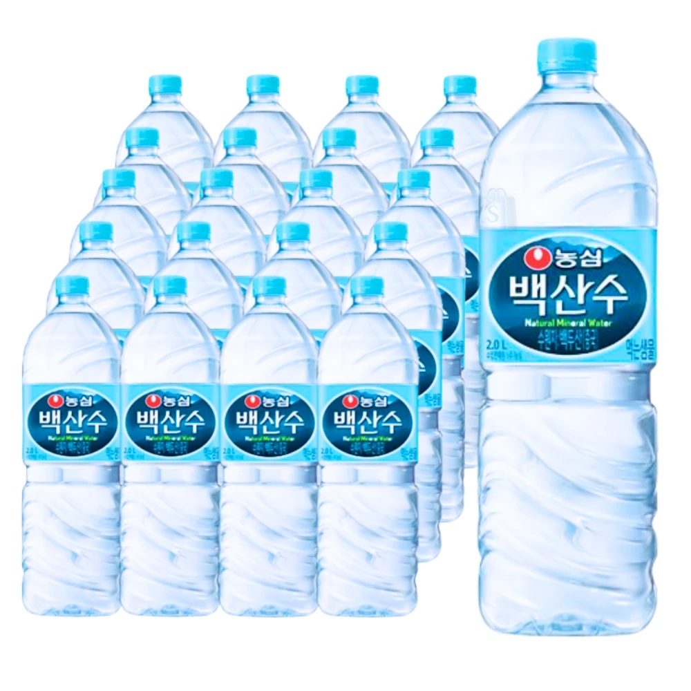 Nongshim Baeksan Water 2Lx6 Bottles 2L Water 2L Safe Bottles Water Delivery Mulabel Bottles Water 2L Mini Bottles Water Safe household drinking office