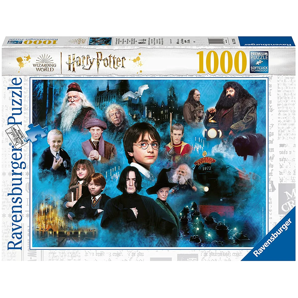 Puzzle the magic of Harry Potter 1000 pieces, Ravensburger, 17128, original, toys, boys, girls, gifts, collector, shop, new, games, family, Puzzle