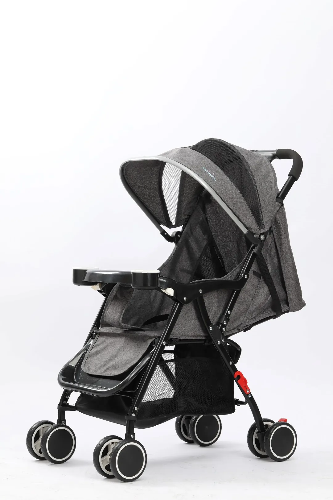 Hababy H3 Baby Stroller - Grey