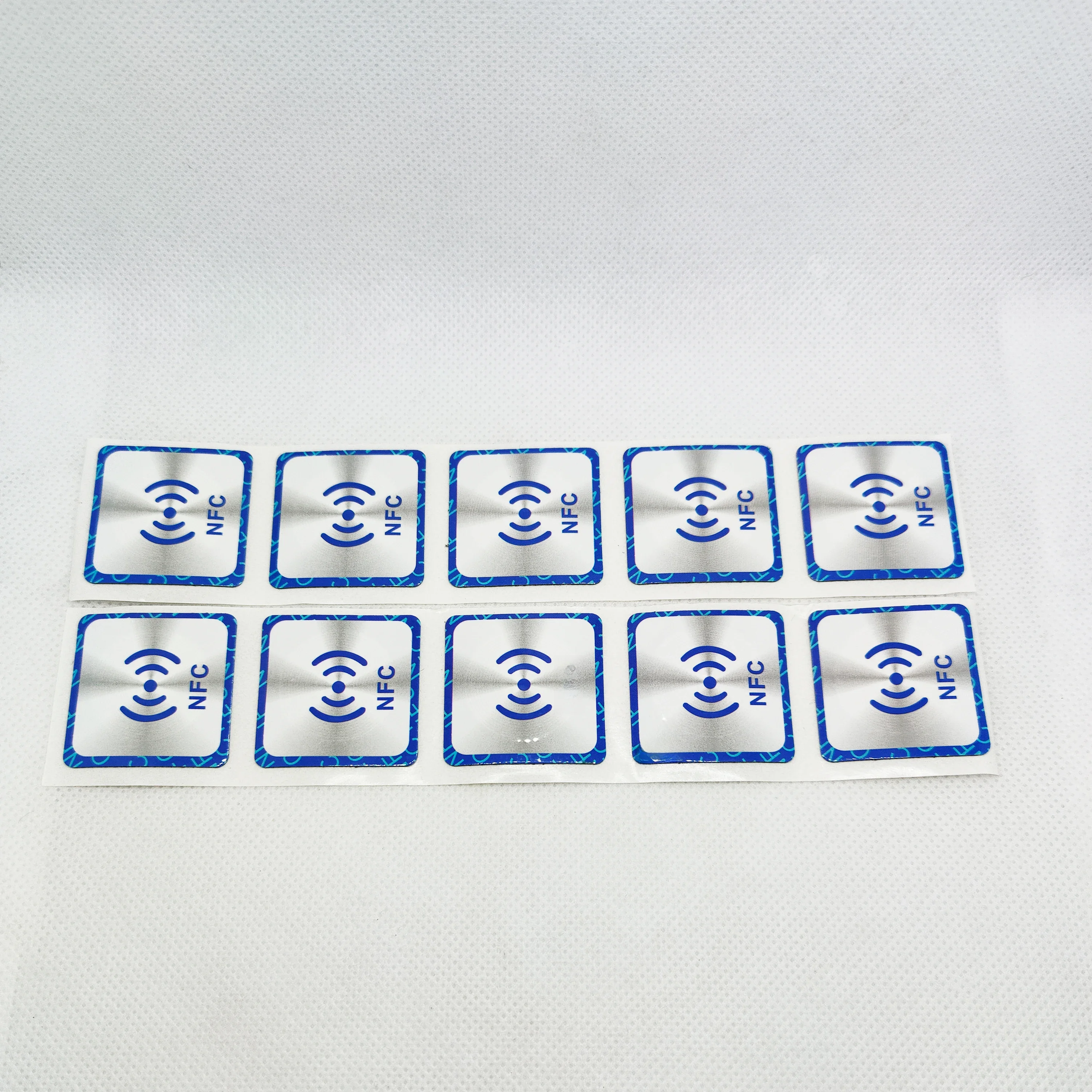 5pcs 144 Byte NFC 213 Tag Anti Metal 25mm Sticker Compatible with all NFC Phones and Devices