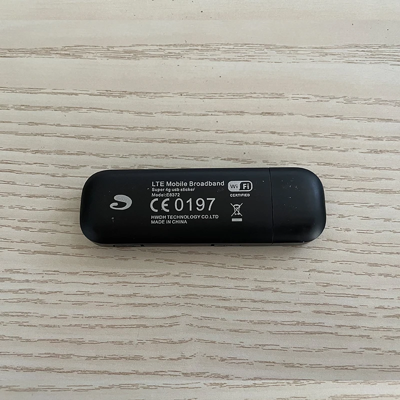 Imagem -03 - Desbloqueado E8372608 E8372d 4g 150mbps Usb Modem Suporte Lte Fdd Móvel Usb Dongle