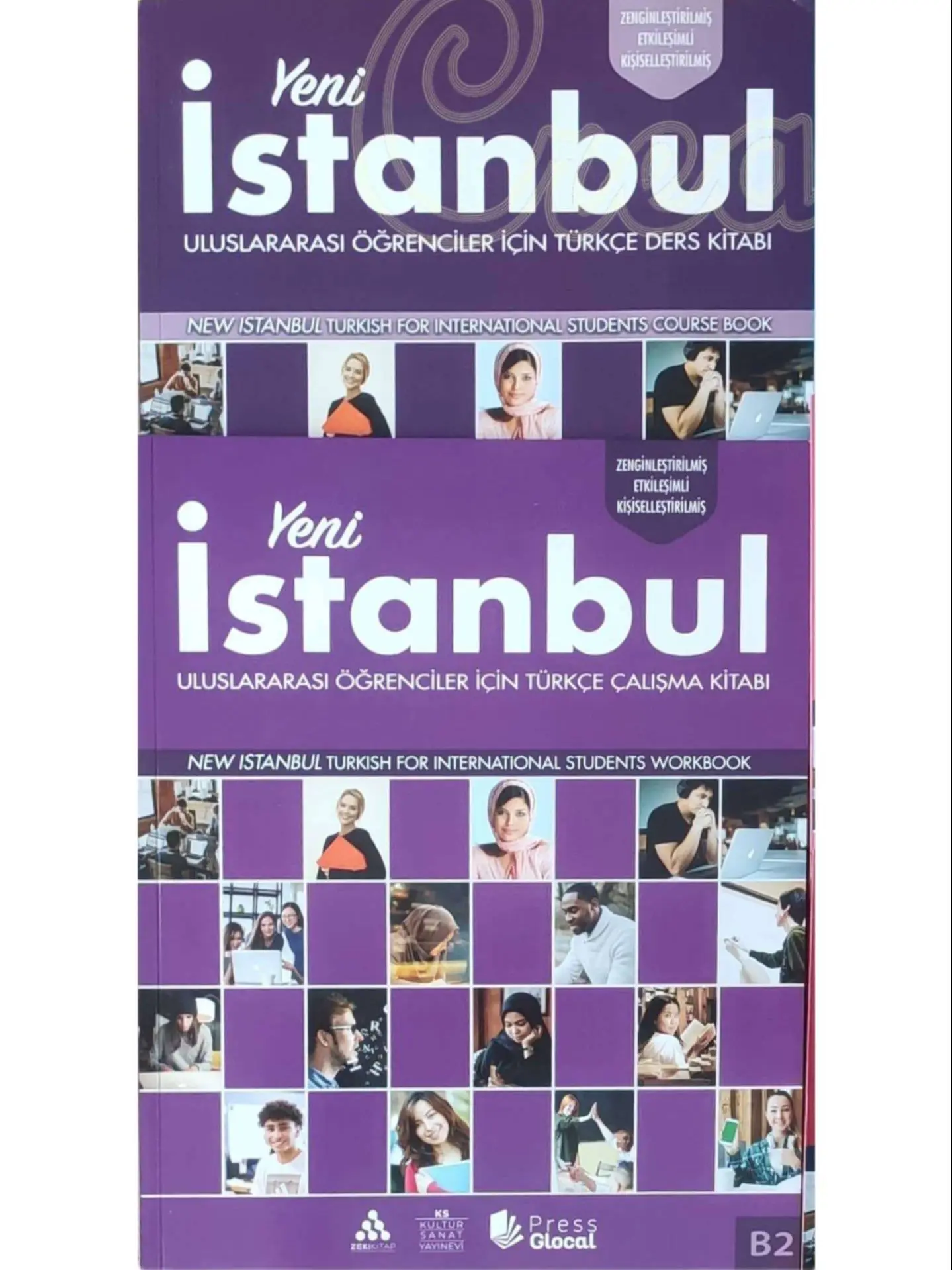 

2 Book For Foreigners Turkish Language Learning New B2 Course Work Qr Code Complete Full Set Quick Information Gift Letter Word Sentences Yabancılar İçin Türkçe Öğrenme Kitabı Seti