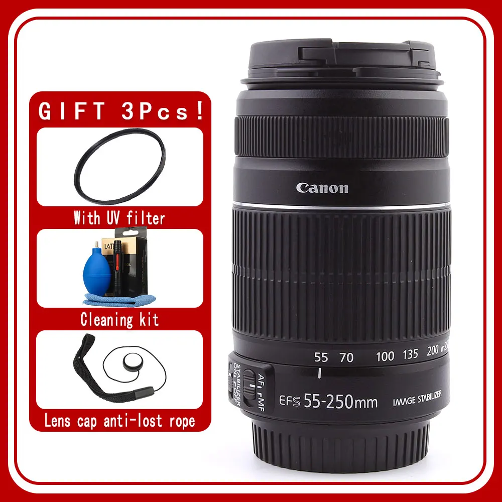 Canon EF-S 55-250mm f/4-5.6 IS II Lens