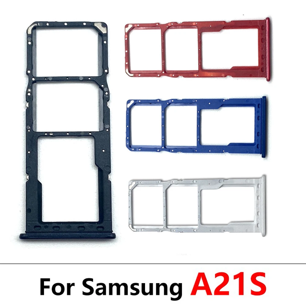 New For Samsung A21s A31 A51 A71 SIM Card Tray Slot Holder Adapter Accessories