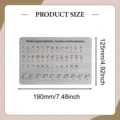 Silver 1Pcs A