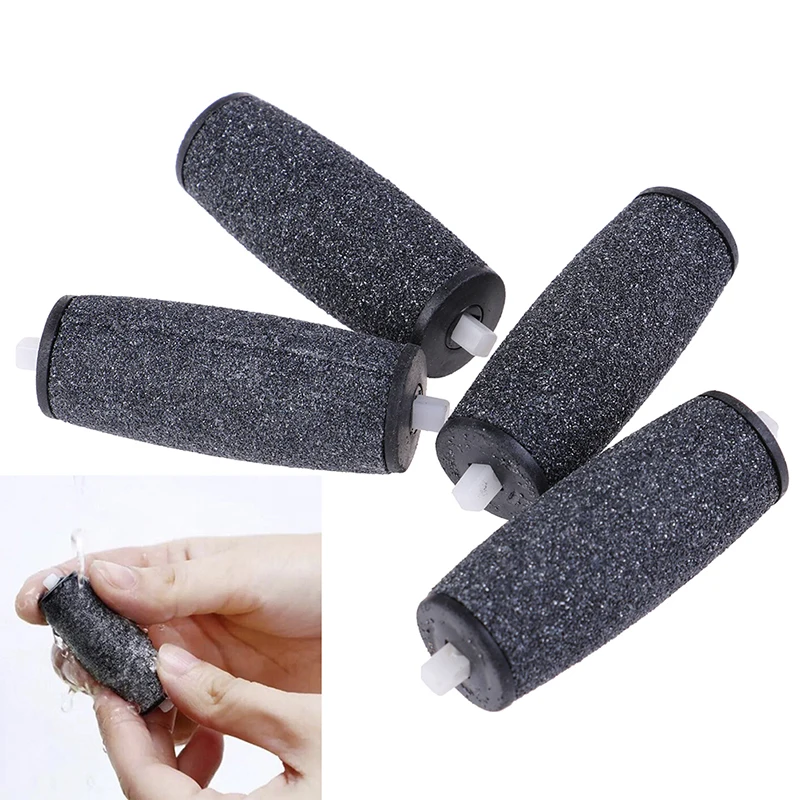 4Pcs Coarse Replacement Refill Roller Head For Electric Pedicure Foot File Tools