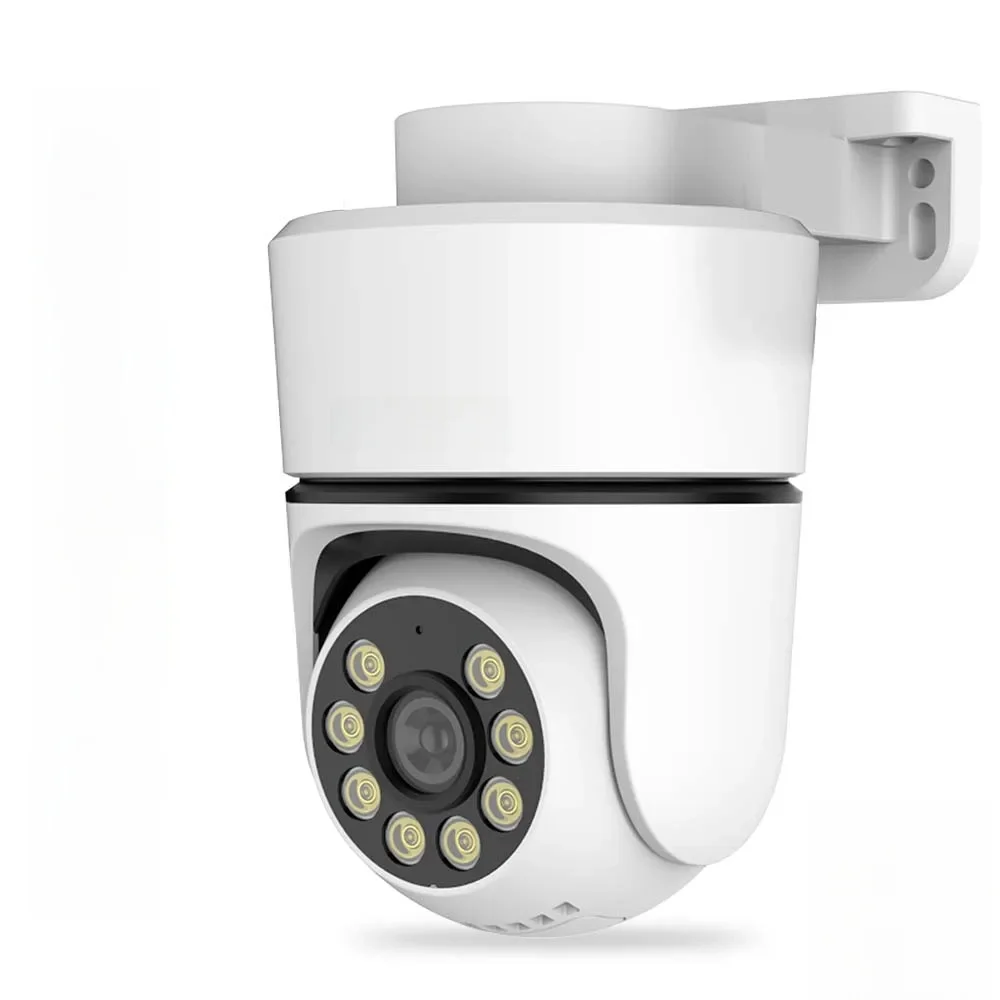 4K POE PTZ IP Camera Security Onvif Outdoor Color Night Vision Smart AI P2P Pan Tilt With Motion Detection Two Way Audio SD Slot