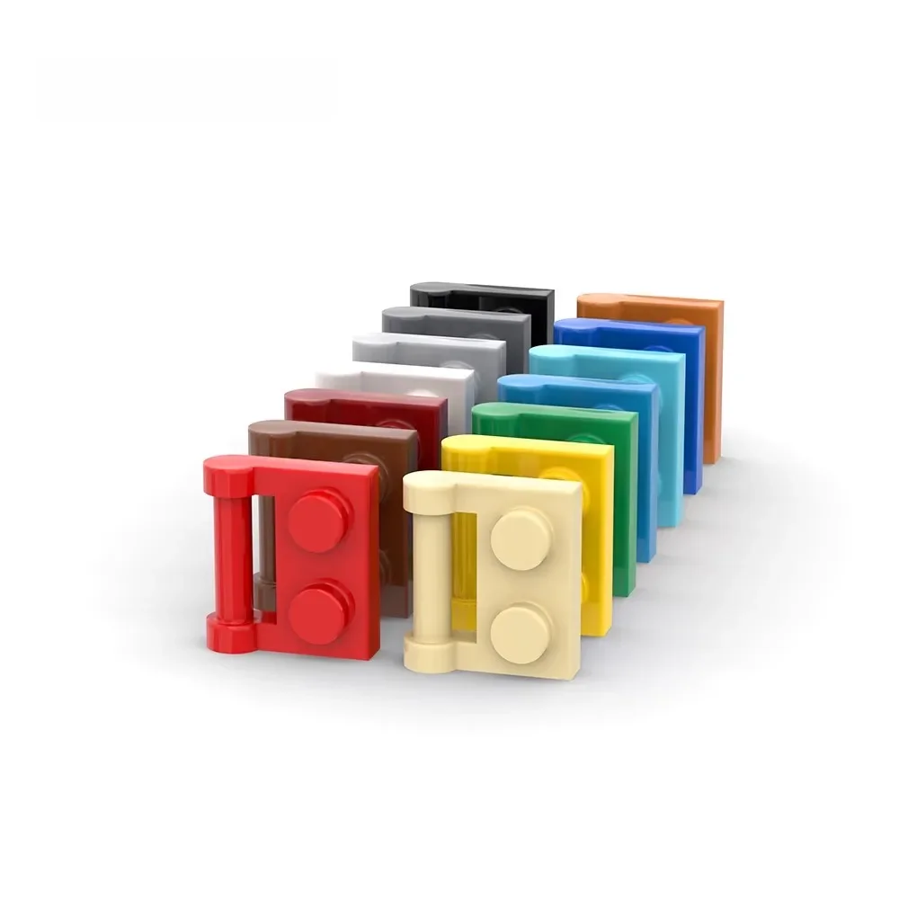 20 pièces MOC pièces 48336 plaque spéciale 1x2 avec poignée de barre sur le côté briques compatibles bricolage blocs de construction particules enfant jouet cadeau