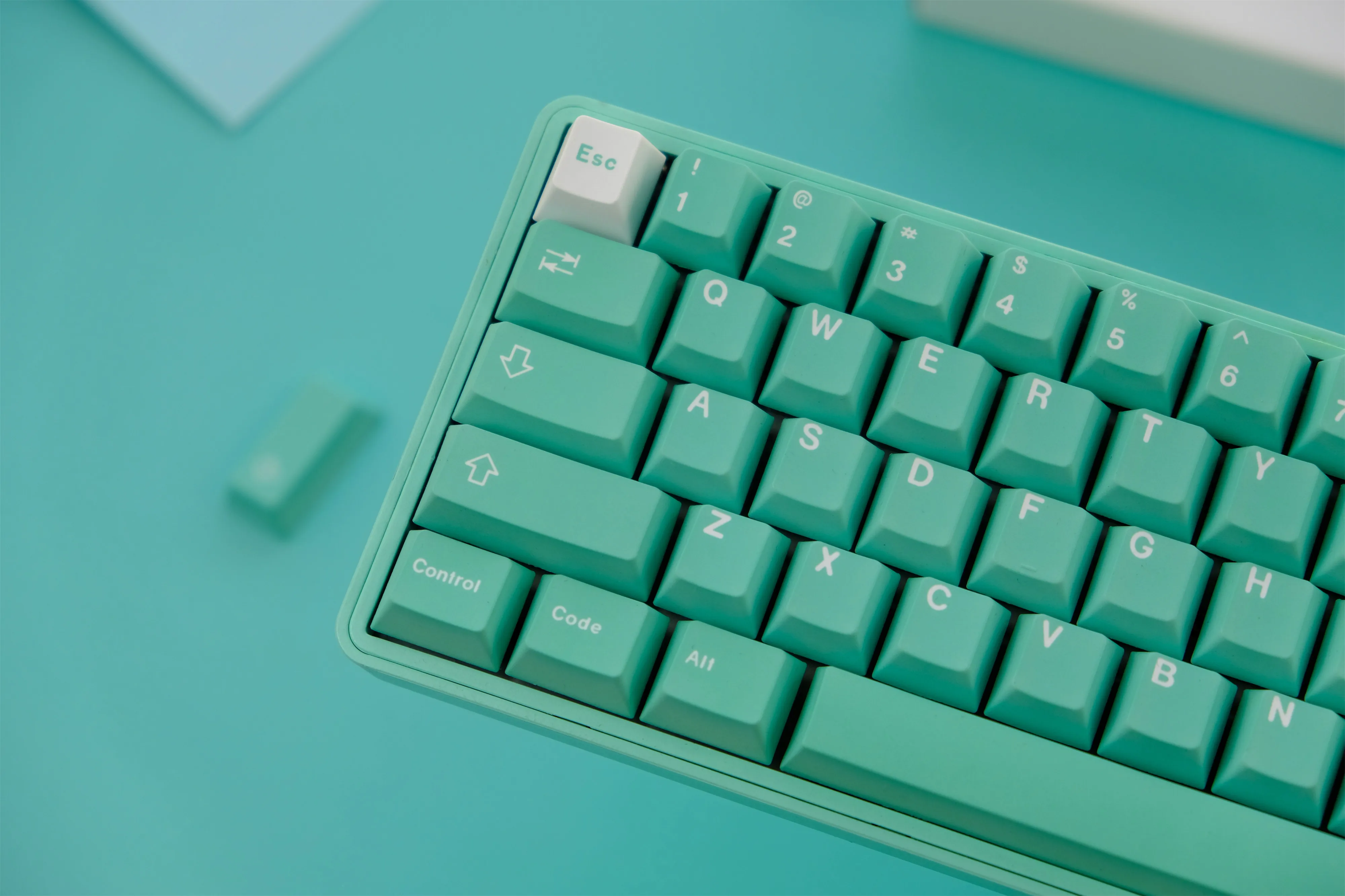 GMK-tecla PBT Tiffany, 129 PBT Kycaps Cherry Profile DYE-SUB, personalizadas, para teclado mecánico