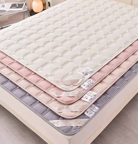 YOUPAN waterproof mattress quilt protecter pad NuVim mattress pad bedding fixed banding bed pad pure cotton quilt bed pad