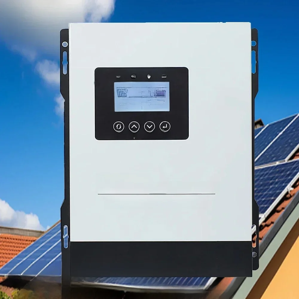 Auto 12V-96V MPPT 30A 60A 120A Solar Laderegler 230V LCD Touch Für Lifepo4 Lithium GELLead Säure Hause Solar Panel System