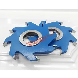 LIVTER 120mm Profile Cutter 8 Wings Groove Cutter for Tongue and Groove