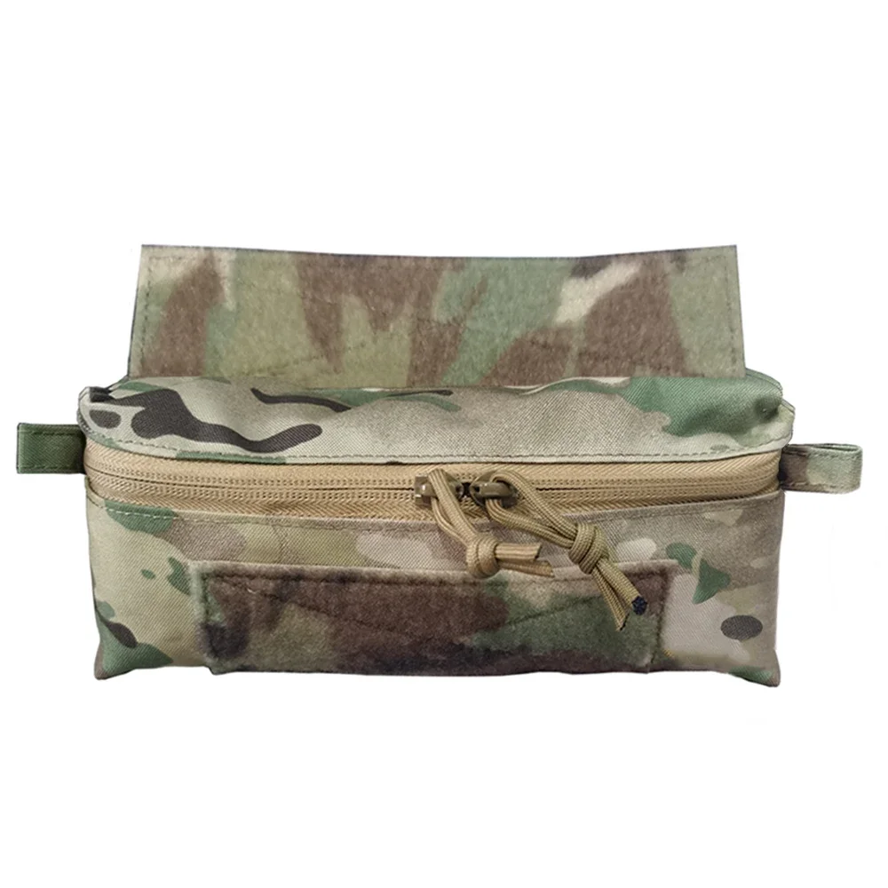 Porte-plaque tactique Airsoft, gilet de poitrine avant, Mini pochette pendante V5 FC JPC CPC LBT D3CR MK3 MK4, sac de rangement du panneau avant