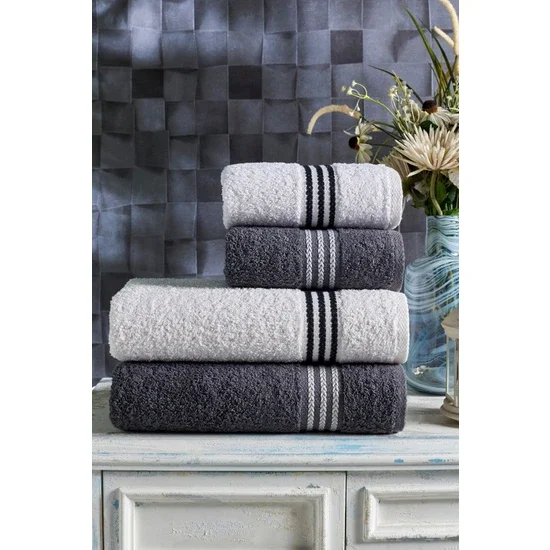 Casnack Veronica Set of 4 Bath Towels