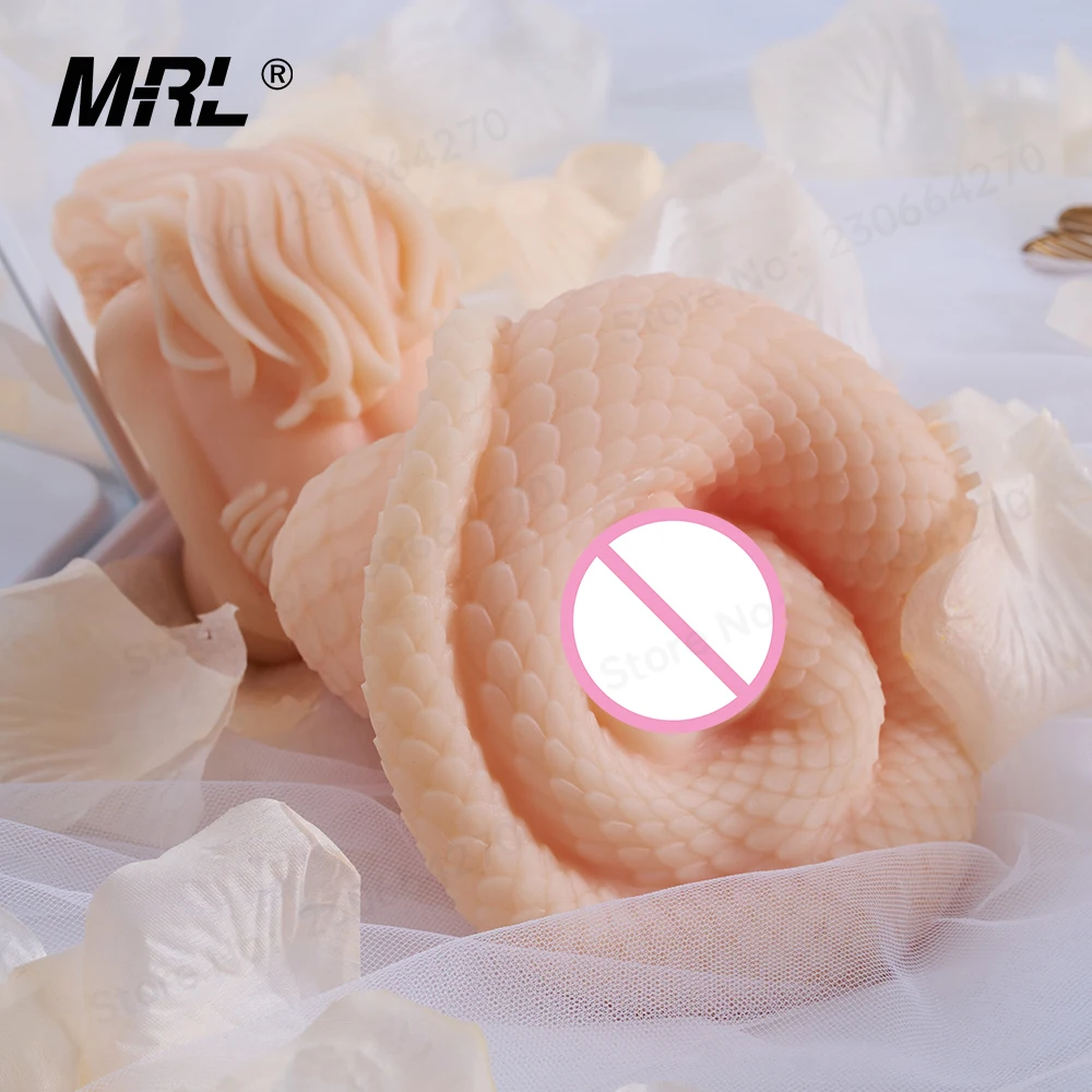 MRL [Аниме-серия] 1,0 змеиная девушка, силиконовая секс-кукла, плотная вагина, мягкая грудь, пейзаж, хвост, мужская секс-игрушка для мастурбации для взрослых