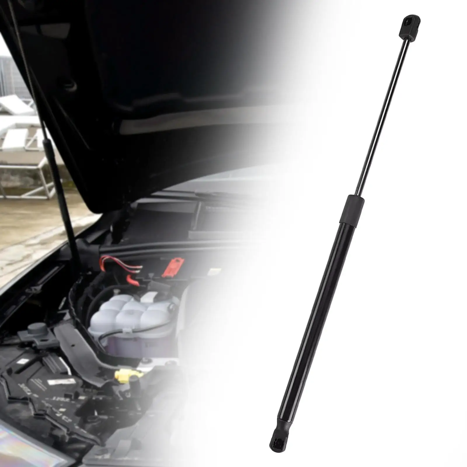 2Pcs 4L0823359 Easy to Install Auto Accessories Front Bonnet Hood Gas Struts Spare Part Replacing for Audi 2006-2015 Q7 4lb