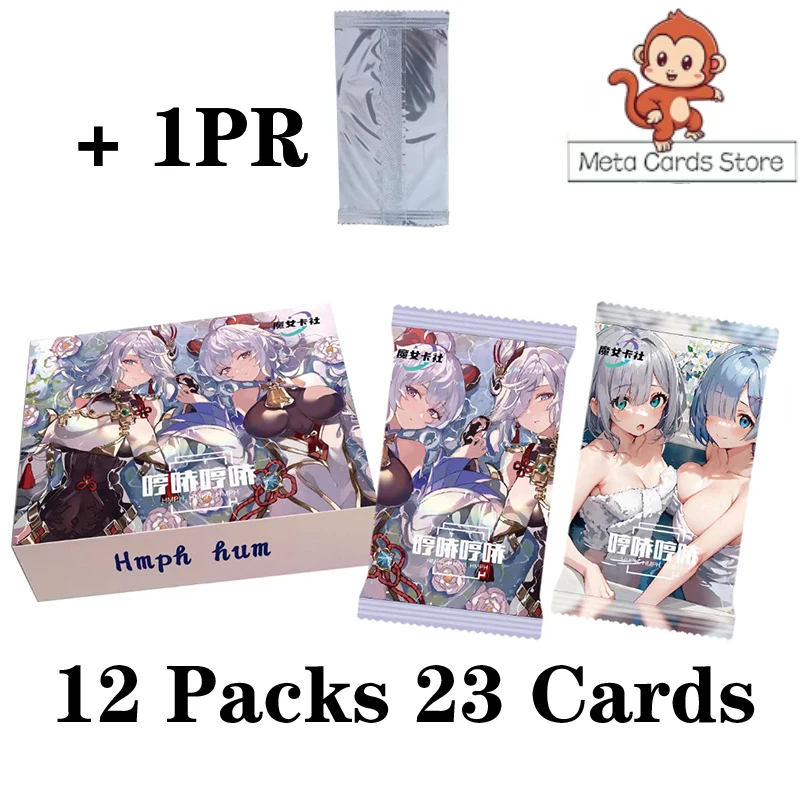 Witch Card Stub Goddess Card HMPH HUM Waifu Booster Box SSP SSR Rare Card Numbered Cards Gift Party Booster Box Gifts