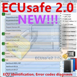 2024 Hot Selling ECUSafe 2.0 ECU ECM 2.0 Diagnostic Tool Software For Car and Trucks for ecu programming ECUSafe 2.0 software