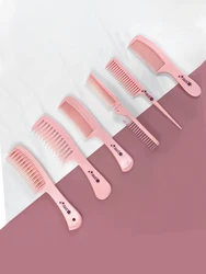 Sakura Pink Portable Anti-static Hair Comb Folding Double Sided Detangling Mini Combs Shower Massage Hairbrush High Quality