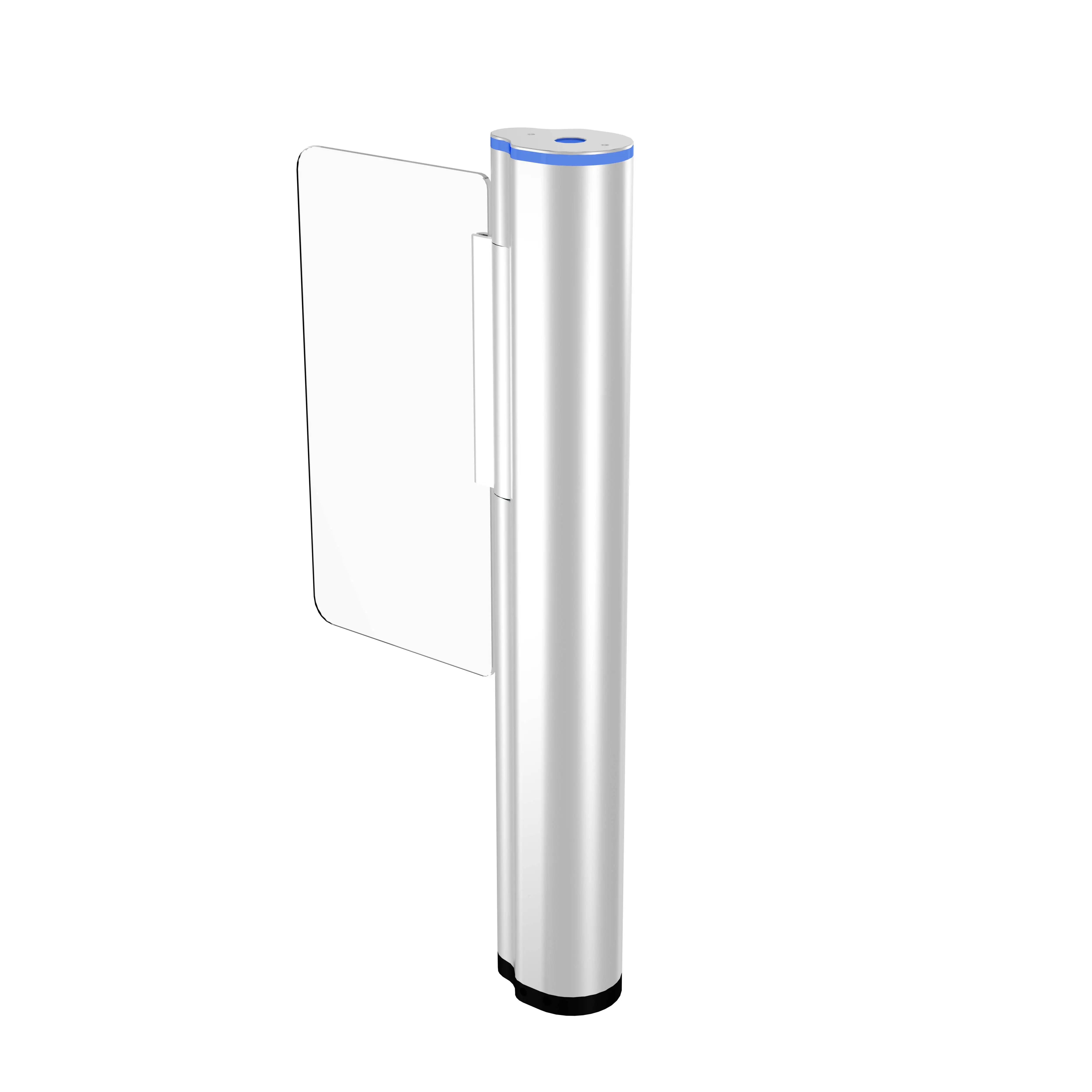 Factory Price Automatic Entrance Control Cylindrical Luxury Turnstile Speed Gate with RFID for Office Building Entrance Security