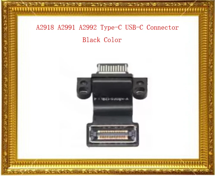 New Laptop A2918 A2992 A2991 Type-C USB-C Connector for Macbook Pro M3 Pro/Max Retina 14