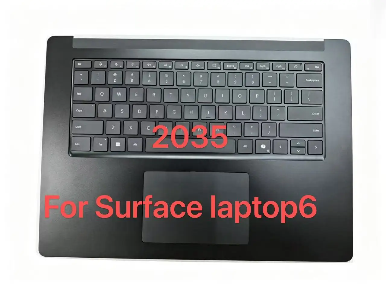 Topcase For Surface Laptop 6 2035 Keyboard Assembly Us /UK Layout Black 15.6''