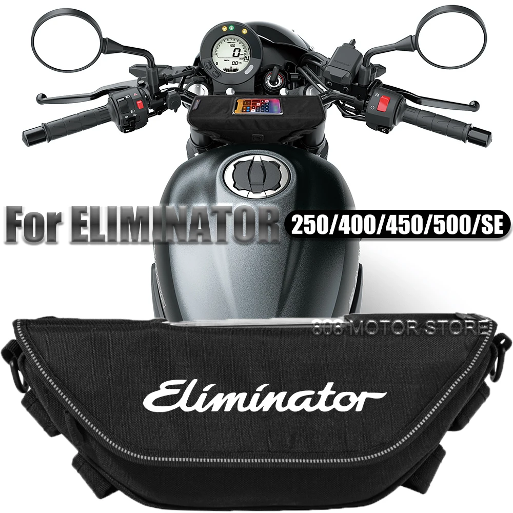 

For Eliminator250 400 450 500 Motorcycle accessories tools bag Waterproof And Dustproof Convenient travel handlebar bag