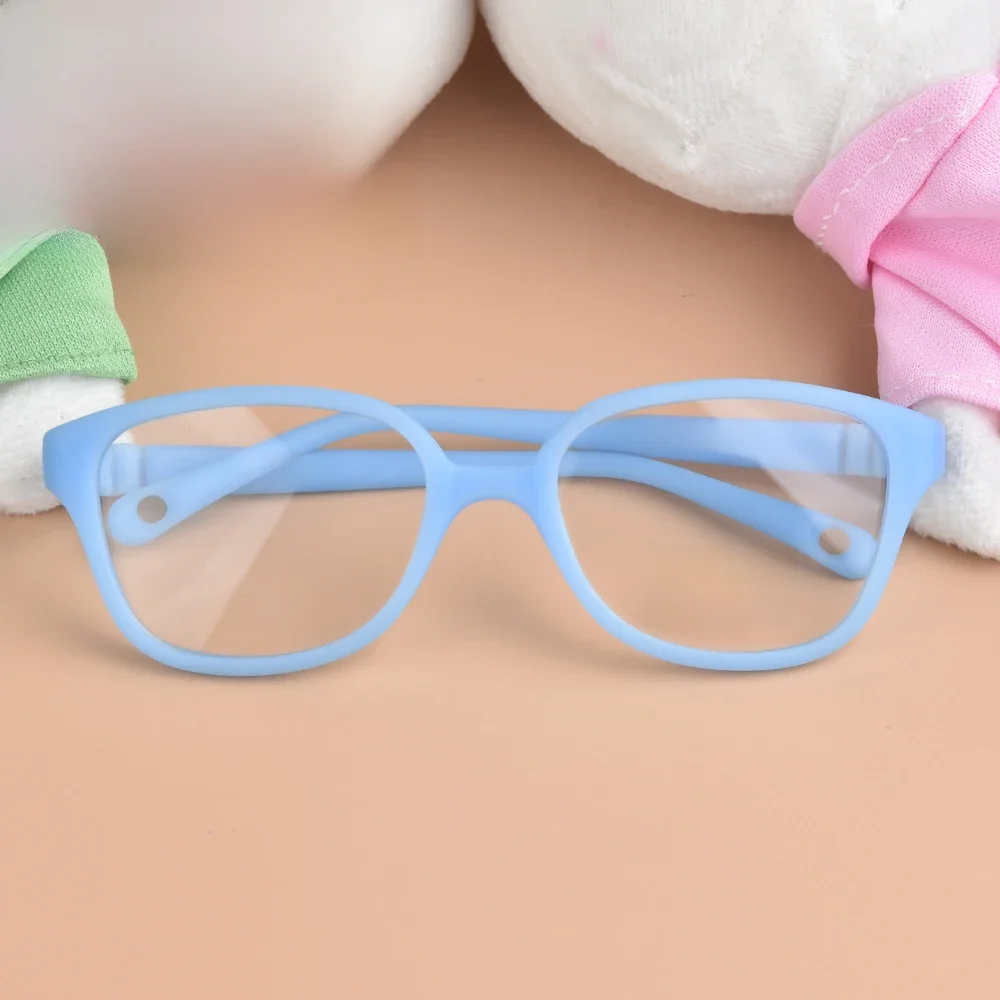 Okulary korekcyjne dla dzieci marki SECG, lekkie, do korekcji krótkowzroczności, oprawki optyczne, okulary z żywicy dla dzieci, ochronne okulary dla dzieci. — zdjęcie 2