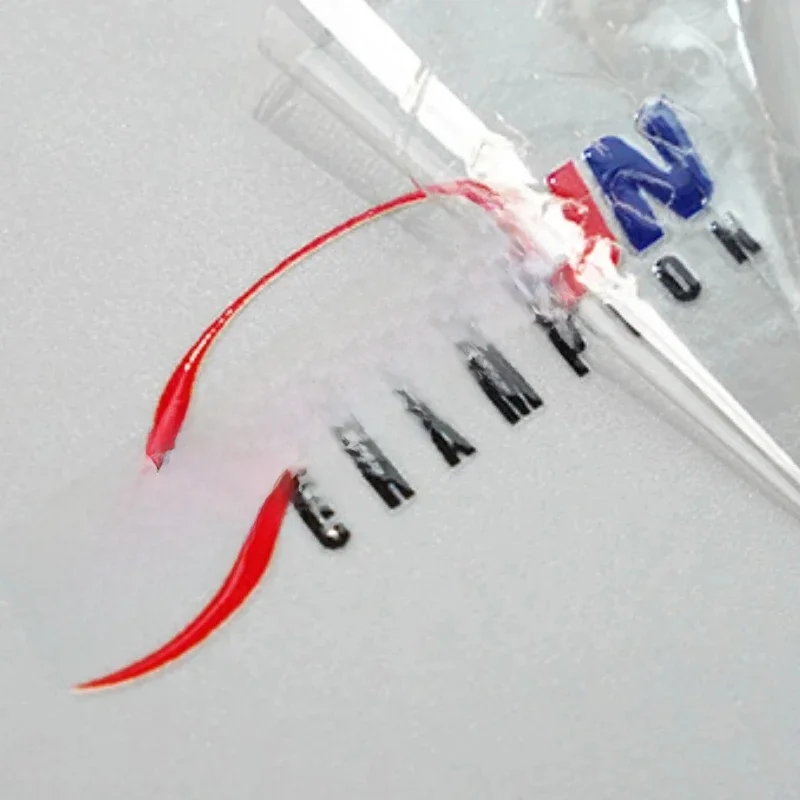 100 SZTUK Naklejka z nazwą 3D Dowolny rozmiar Spersonalizowane logo Obraz Kolorowy nadruk Naklejki transferowe UV Laber — zdjęcie produktu 7
